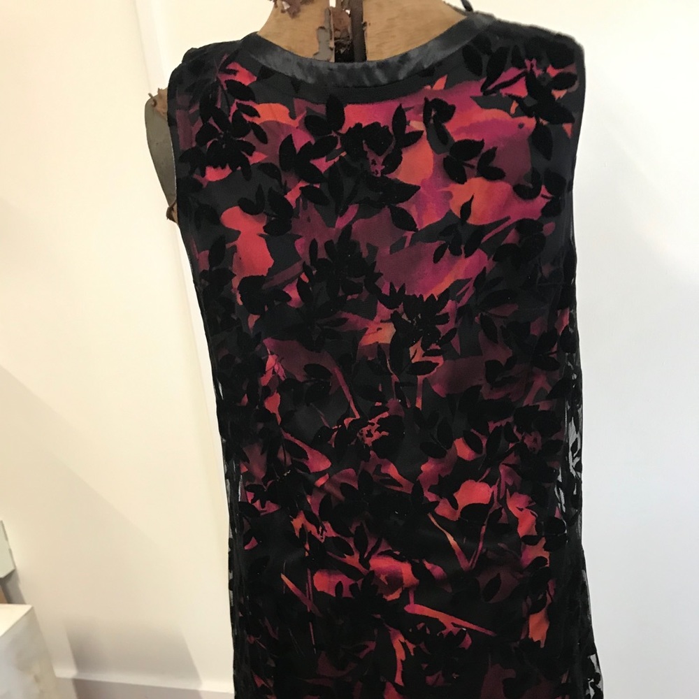 Black and red dress